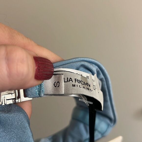 ✨Selia Richwood Phoebe Blu Sz Small Bikini Set✨ - Picture 9 of 12